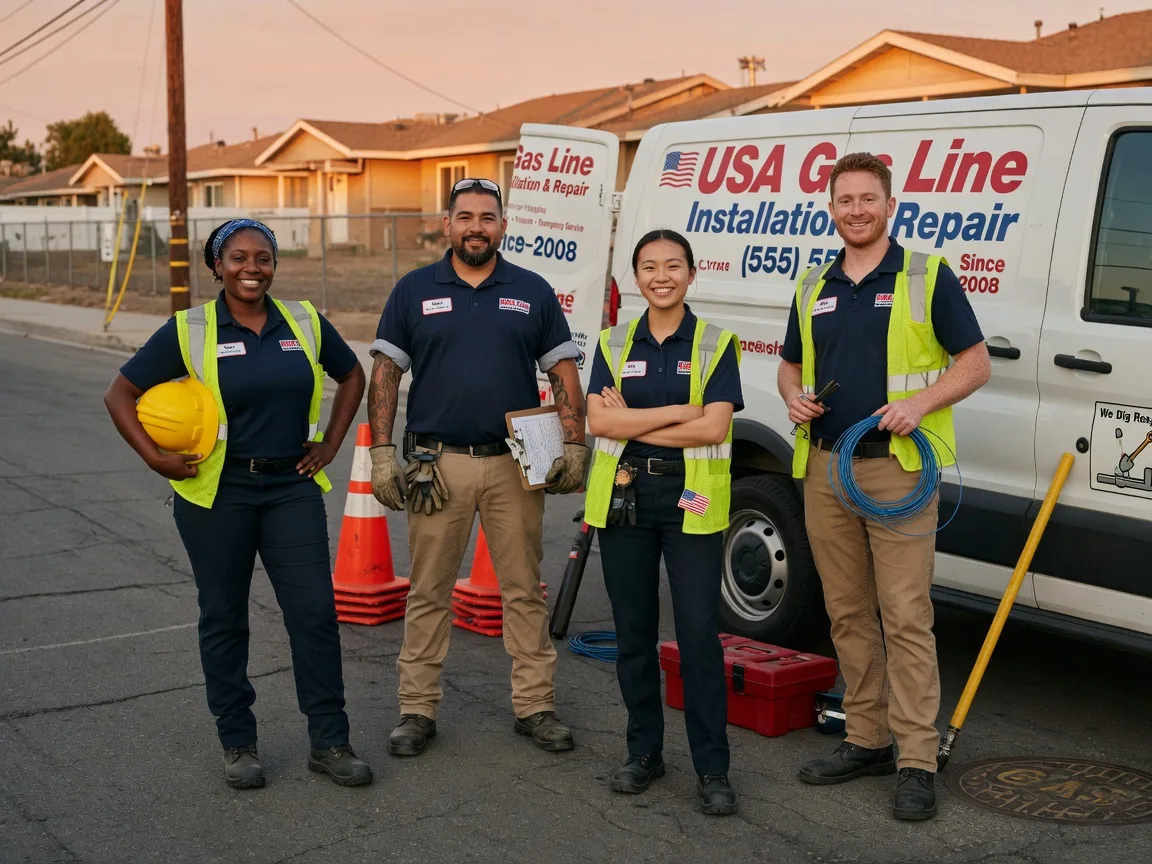 Gas Line Installation company in Breedsville, MI